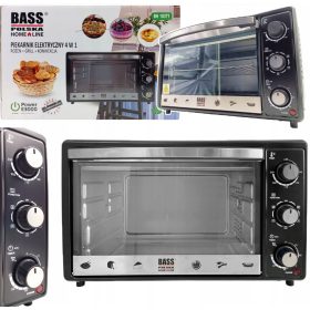  BASS POLSKA 10371 Minibackofen 27 l schwarz