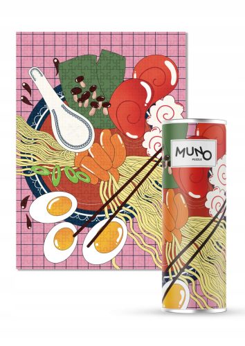  Muno Puzzle 1000 Teile „Ramen Bowl“ von Ewela Grygiel Dekoröhre