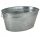  Whirlpool-Blumentopf 55 cm 38 cm, verzinkt, Metall, groß, ZWY