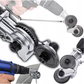   Adapterspitze zum Schneiden von Blechen für einen Schraubendreher