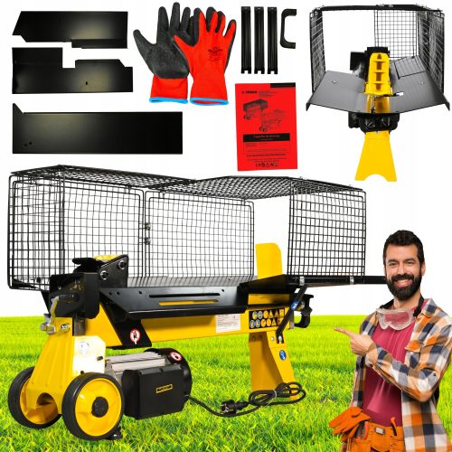 Elektrischer horizontaler Holzspalter, 11 Tonnen Hacker, Induktionsmotor, Pro XL