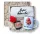  Geschenkkorb-Set zum Frauentag, Kerze, Rose, Handtuch, Geschenkbecher