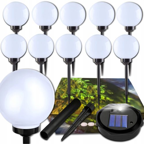  Tobago Solar-Pendelleuchte, weiß, 32 cm, 1 Stk.