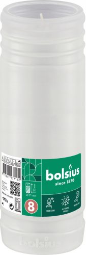 Paraffinkerzeneinsätze Bolsius 8,5D RP8 12 Stk