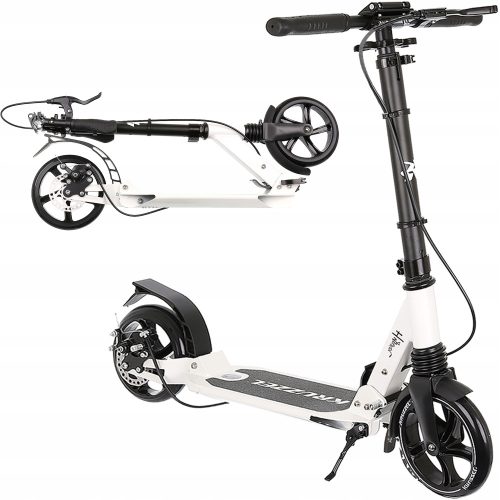  Zusammenklappbarer großer Stadtroller für Kinder, Bremsräder, 200 mm, 100 kg, ABEC-9