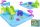  Bestway rechteckiger aufblasbarer Pool 239 x 206 cm