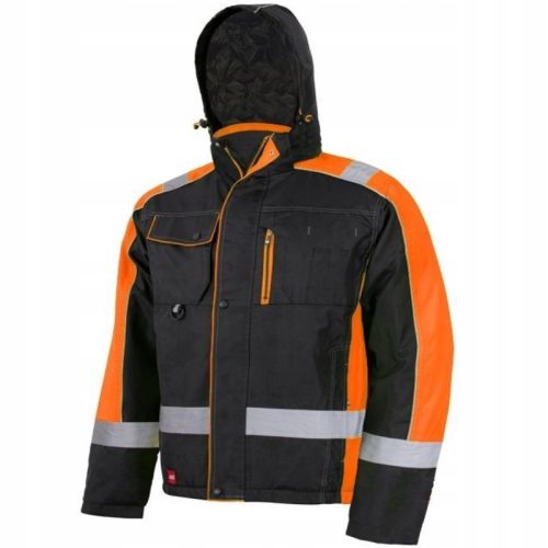 ART.MAS Classwork orangefarbene Jacke, Größe XL