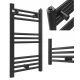 Granitan-Wasserbadheizkörper 251 W 400 x 700 mm schwarz