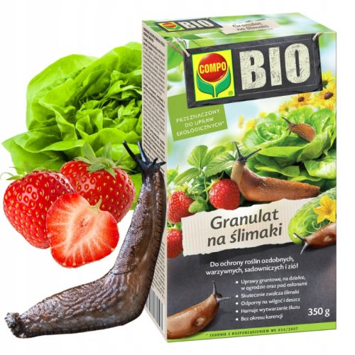  GRANULATIERTES SCHNECKENGIFT, BIO, GEBRAUCHSFERTIG, WIRKSAM, 350G COMPO