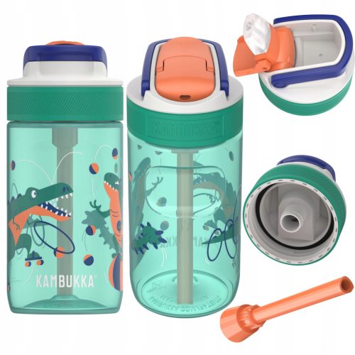  Kambukka Lagoon 400 ml Juggling Dino Kinderwasserflasche