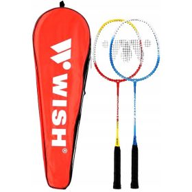   WISH Alumtec 366K Schläger mit Federball + CGROT Sportführer