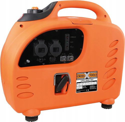 Tragbarer einphasiger Stromgenerator Cross Tools 2200 W Benzin