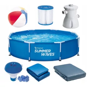 Polygroup Limited runder Rahmenpool 366 x 366 cm