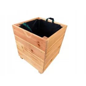  Holzblumentopf Outlet 45 cm x 45 x 52 cm Naturholz