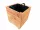  Holzblumentopf Outlet 45 cm x 45 x 52 cm Naturholz