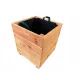  Holzblumentopf Outlet 45 cm x 45 x 52 cm Naturholz