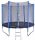 Spartan 250 cm FT 8 Trampolin mit Netz (244-252 cm)