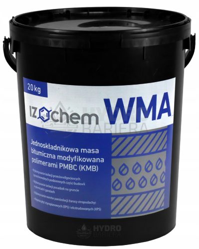 IZOCHEM WMA 20 KG WASSERDICHTE ISOLIERUNG DES FUNDAMENTGEWICHTS KMB