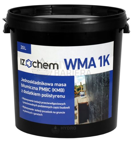 IZOCHEM WMA 1K 20 L WASSERDICHTE ISOLIERUNG DER FUNDAMENTMASSE KMB