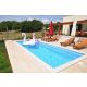Rechteckiger Pool WOW-24 800 x 300 cm