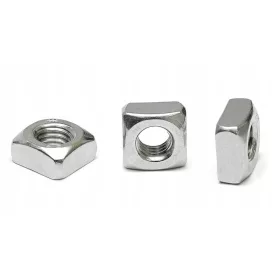 EDELSTAHL-VIERKANTMUTTER M8 100 STÜCK DIN 557