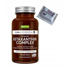   Hochkonzentriertes Astaxanthin AstaPure® mit Lutein und Beta-Carotin - 90 Softgel-Kapseln