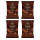 4x 1kg ODRA Rum Trüffel Pralinen in Schokolade - Großpackung
