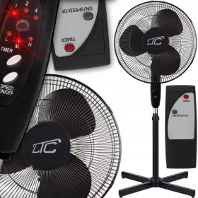  LTC WT06 Standventilator schwarz