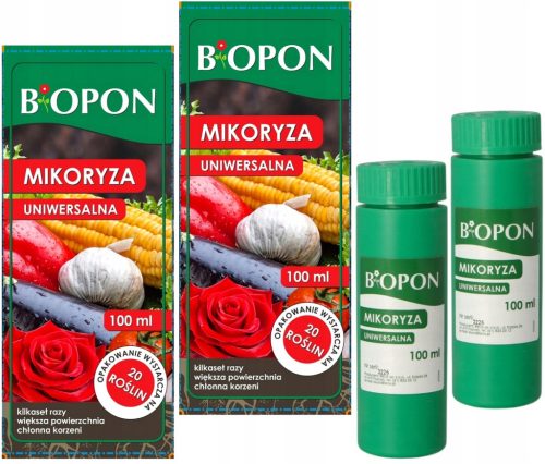 BIOPON Universal Mykorrhiza-Suspension, 100ml, 2 Stück