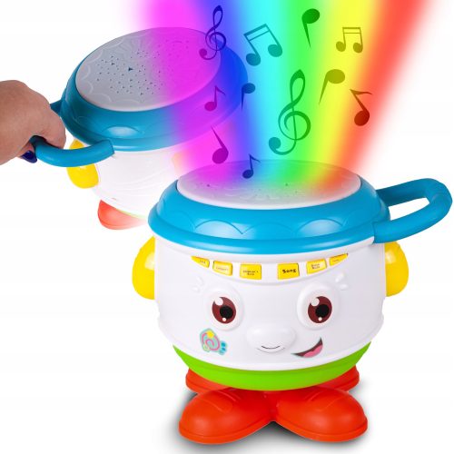  INTERAKTIVE MUSIKALISCHE DREHTROMMEL FÜR KINDER