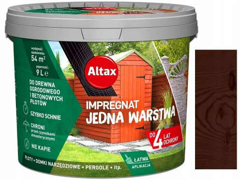 Altax Harzimprägnierung 9 l braun