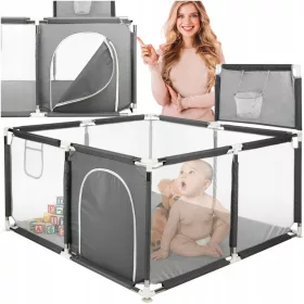    PREMIUM KINDERPENSION TROCKENPOOL SPIELPLATZKORB 125x125 GROSSER STALL