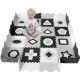  Pädagogische Schaumstoff-Puzzlematte, groß, dick, 36 Stück