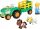  Traktor-Set mit Bauer und Tierfigur mit Licht und Sound