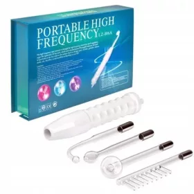    DERMA WAND DARSONVAL 4 ELEKTRODEN Stärkstes Pro-Care-Geschenk