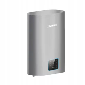  Boiler 50l Elektrospeicher Warmwasserbereiter Slim Silber