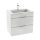  ROCA SUIT-SCHRANK 62x64 + WASCHBECKEN, GLÄNZEND WEISS