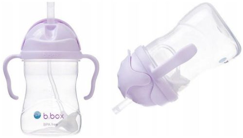  B.box Gelato-Flasche mit Strohhalm, lila BB00518