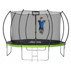 Trampolin mit Active Hobby Netz 374 cm mit Ball
