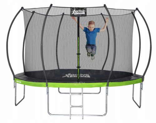 Trampolin mit Active Hobby Netz 374 cm mit Ball