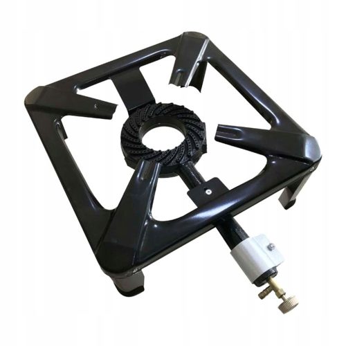 GROSSER GAS-HOCKER, GUSSEISEN-BRENNER, FORTRADE-KOCHER, STARK, 40x40