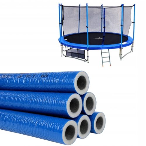 6x ABDECKUNG, ABDECKUNG FÜR PFOSTEN, FEDERN, TRAMPOLIN-ROHRE, SCHAUMSTOFF
