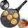 Vielzweck-Pfanne für Spiegeleier, Pfannkuchen und Crêpes mit lustigen Emoji-Designs
