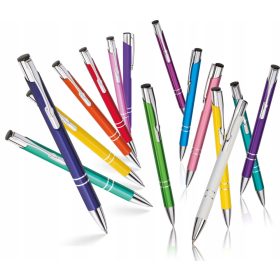  Blauer Automatik-Kugelschreiber Cosmo