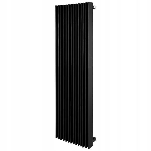  Dekorativer Badezimmerheizkörper WŁADYSŁAWA 1450 W, mattschwarz