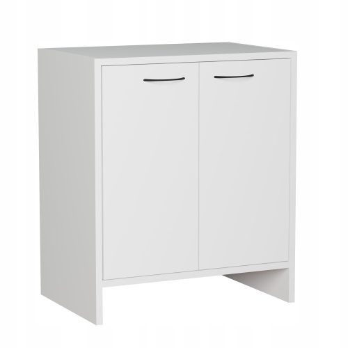  Mattweißer Badezimmerschrank 60x40x70 cm