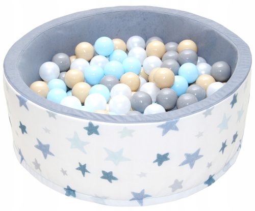 Trockenbecken mit Bällen 200 Stück für Kinder mit Bällen 80x30 WELOX