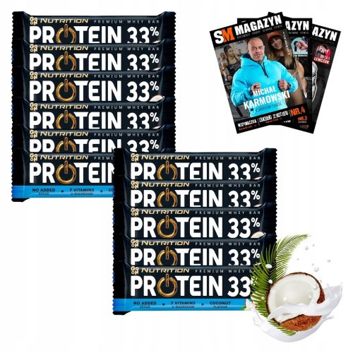 GO ON NUTRITION Proteinriegel 33% mit Kokosgeschmack - 50g