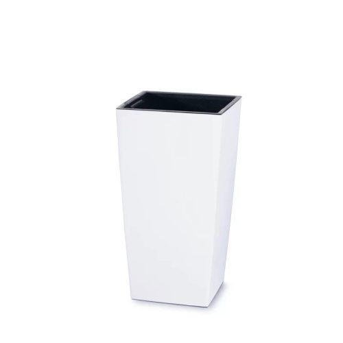  Prosperplast Blumentopf 22 cm x 22 x 42 cm Durchmesser 22 cm Kunststoff weiß