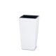  Prosperplast Blumentopf 22 cm x 22 x 42 cm Durchmesser 22 cm Kunststoff weiß